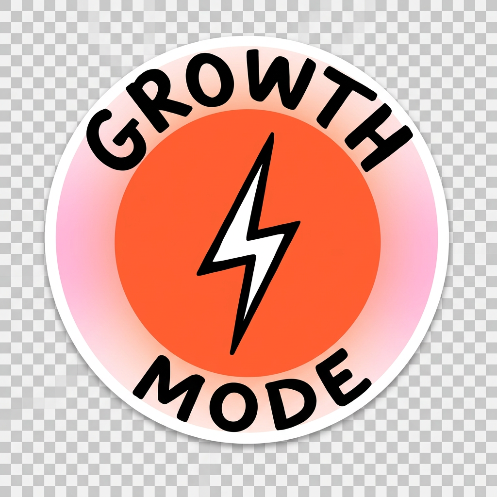 Growzivo growth sticker decoration
